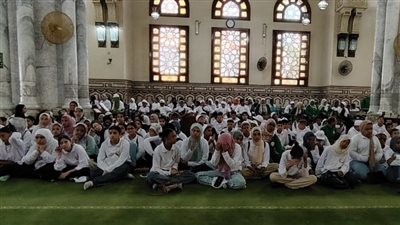 أهل مصر .. جولة لأطفال المحافظات الحدودية بالمسجد التوفيقي بورسعيد