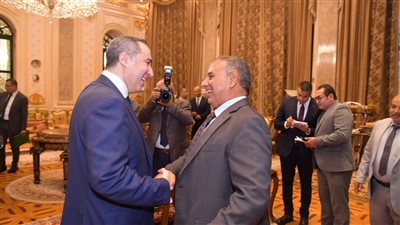 أمين عام البرلمان يستقبل المشاركين باجتماع نتائج اللجنة المكلفة بتعديل الإجراءات الجنائية