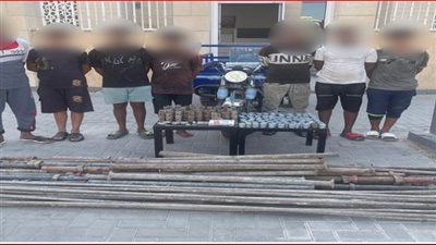 ضبط عصابة النصب على المواطنين بزعم التسويق الإلكترونى