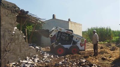 محافظ المنوفية: إزالة 331 حالة تعد وبناء مخالف