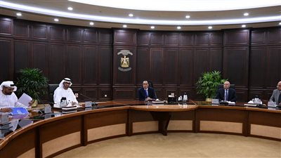 مدبولي يلتقي وزير الصناعة والتكنولوجيا المُتقدمة الإماراتي