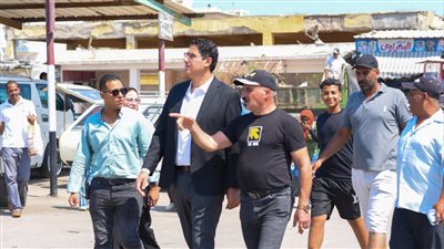 محافظ الدقهلية يتابع مستوى النظافة وأعمال التطوير بجمصة