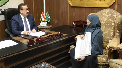 محافظ المنوفية يقرر صرف مساعدة مالية ومواد غذائية لحالة إنسانية