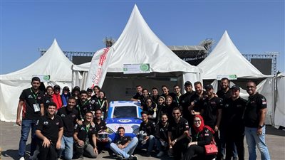 فريق سباقات عين شمس يحصد جوائز برالي السيارات الكهربائية الخامس