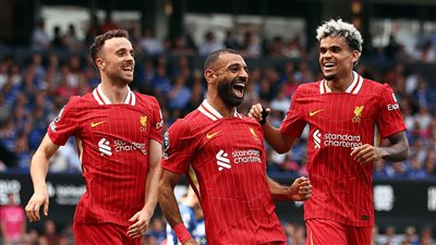 أرقام مباراة ليفربول أمام إيبسويتش تاون في الدوري الانجليزي 