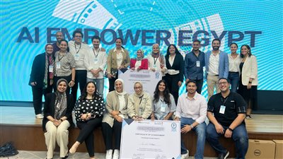 فوز طلاب هندسة الألمانية بالقاهرة في هاكثون الذكاء الاصطناعي 