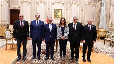 وزيرة التنمية المحلية تلتقي هيئة مكتب لجنة الإدارة المحلية بمجلس النواب 