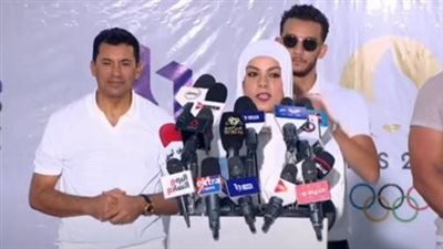 سارة سمير: فخورة برفع اسم مصر في أوليمبياد باريس وأشكر الرئيس السيسي