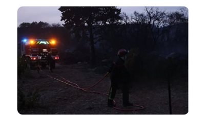 اجلاء عشرات السكان في فرنسا بسبب حرائق الغابات