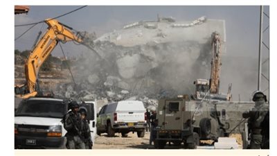 الاحتلال يهدم منازل المواطنين شرق نابلس