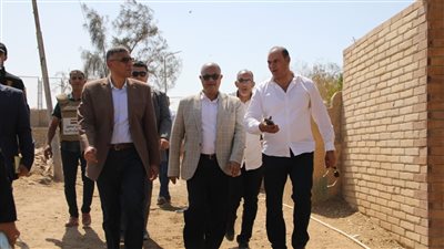 محافظ الجيزة يتفقد نسب تنفيذ أعمال التطوير بمحيط المتحف المصري الكبير