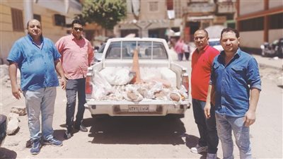 ضبط 54 كيلو لحوم ودواجن غير صالحة للاستهلاك بالفيوم 