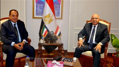 كامل الوزير يبحث مع السفير الكويتي التعاون المشترك في مجالات الصناعة والنقل واللوجستيات