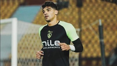 محمد صبحى يخوض تدريبات تأهيلية على هامش مران الزمالك 
