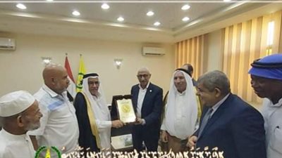 محافظ شمال سيناء يستقبل أعضاء جمعية مجاهدي سيناء