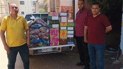 ضبط 554 عبوة حلوى وشيكولاته منتهية الصلاحية بالفيوم 