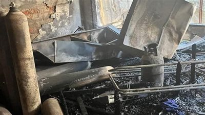 دفن جثامين 3 أطفال بعد واقعة حريق مطعم وحضانة خاصة بالبلينا
