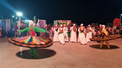 مهرجان العلمين .. فلكلور العريش وعروض التنورة بالأسبوع السادس لقصور الثقافة
