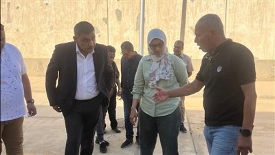 مسؤولو الإسكان يتفقدون محطة تنقية مياه الشرب بالشيخ زايد