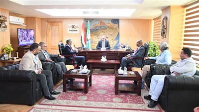 محافظ الفيوم يبحث مع رئيس الهيئة القومية للاستشعار عن بعد سبل التعاون المشترك
