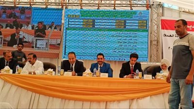 العبور الجديدة تجري قرعة علنية لملف تقنين الأراضي .. صور