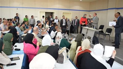 رئيس جامعة بني سويف الأهلية يجري جولة تفقدية موسعة لمتابعة سير العمل