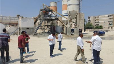  محافظ الإسماعيلية يوجِّه باتخاذ اللازم حيال الخلاطة الخرسانية بالضبعية