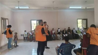 حملة للتوعية ضد مخاطر الإدمان بمراكز شباب قنا