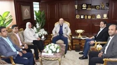 وفد جهاز تنمية التجارة الداخلية يزور بنى سويف لتفقد مواقع لإنشاء مشروعات تجارية