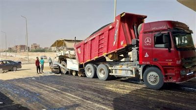 استكمال رصف نفق ربوة أكتوبر والمنطقة المحيطة 