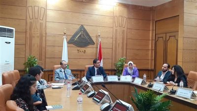 افتتاح فعاليات الندوة التعريفية بأهداف مبادرة المشروعات الخضراء الذكية بجامعة بنها