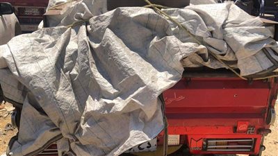 ضبط 1260 عبوة معسل فى الفيوم 