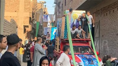 احتفال الأقباط بالليلة الختامية لصوم السيدة العذراء بالأقصر