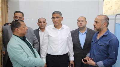 محافظ الجيزة يطمئن علي تقديم الخدمات الصحية بمستشفي أم المصريين