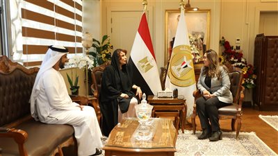 وزيرة التنمية تبحث مع سفيرة الإمارات التعاون المشترك بين الجانبين