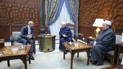 شيخ الأزهر يستقبل وزير التربية والتعليم