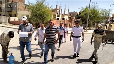 تنفيذ 153 قرار غلق وتشميع وإزالة الإشغالات بالعاشر من رمضان