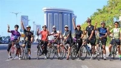 الشباب والرياضة تطلق ماراثون للدراجات بالعلمين