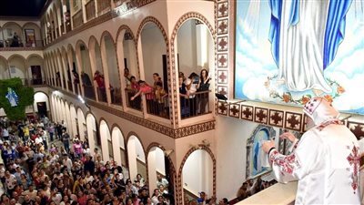 شاهد احتفالية الأقباط الأرثوذكس بمناسبة ذكرى 