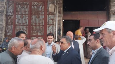 محافظ الدقهلية يتفقد المخابز البلدية بقرية أويش الحجر 