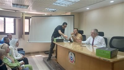 صحة الدقهلية: ورشة عمل للتدريب على أجهزة قراءة البصمة