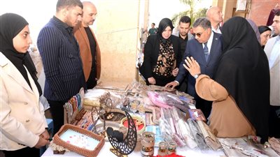 محافظ الدقهلية يفتتح المعرض  الخامس لمبادرة أيادي مصر لتسويق المنتجات اليدوية