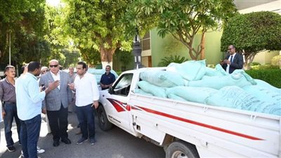 ضبط 16 طن دقيق مدعم قبل بيعها فى السوق السوداء بقنا 