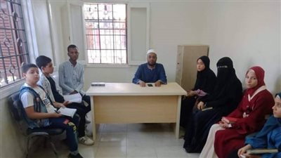 دوري ثقافي بمركز شباب بنى برزه بأبو تشت