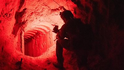 الاحتلال: دمرنا نفقًا في رفح الفلسطينية تستخدمه حماس لاستهداف جنودنا .. صور