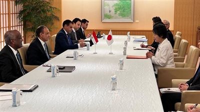 وزير الخارجية يجرى مباحثات مع نظيرته اليابانية في طوكيو