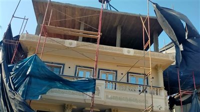 إيقاف عمليات بناء مخالفة وتنفيذ إزالات في دمياط الجديدة 