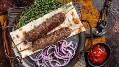 طريقة ساندوتش كباب لحم