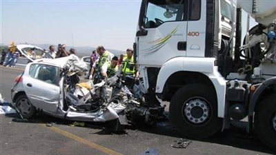 إصابة 7 أشخاص في حادث إنقلاب سيارة ملاكي بالفيوم 