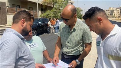 الانتهاء من رصف 12 شارعا جديدا بمنطقة امتداد غرب الجولف 